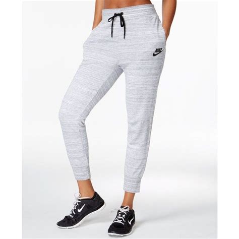 Nike Womens Sportswear Advance 15 Knit Pant White/Black XL 25